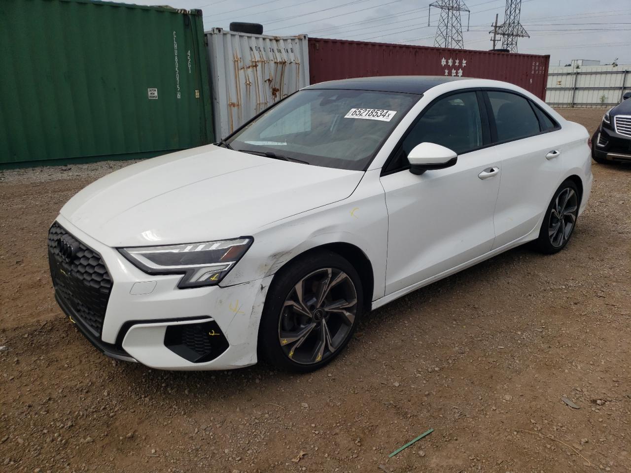 2023 AUDI A3 PREMIUM VIN:WAUAUDGY7PA092513