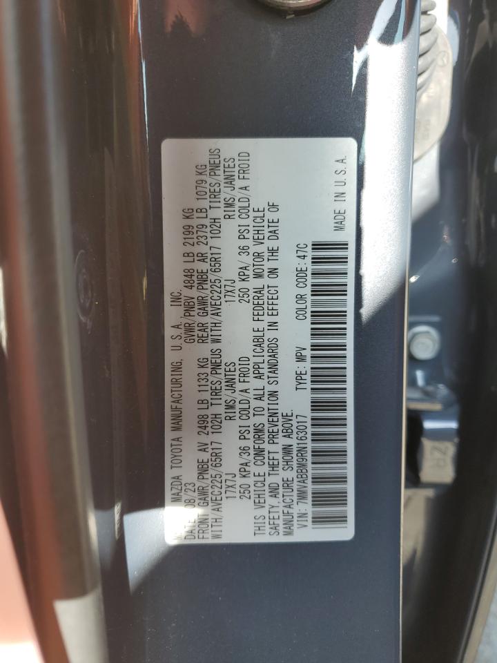 2024 MAZDA CX-50 PREFERRED VIN:7MMVABBM9RN163017