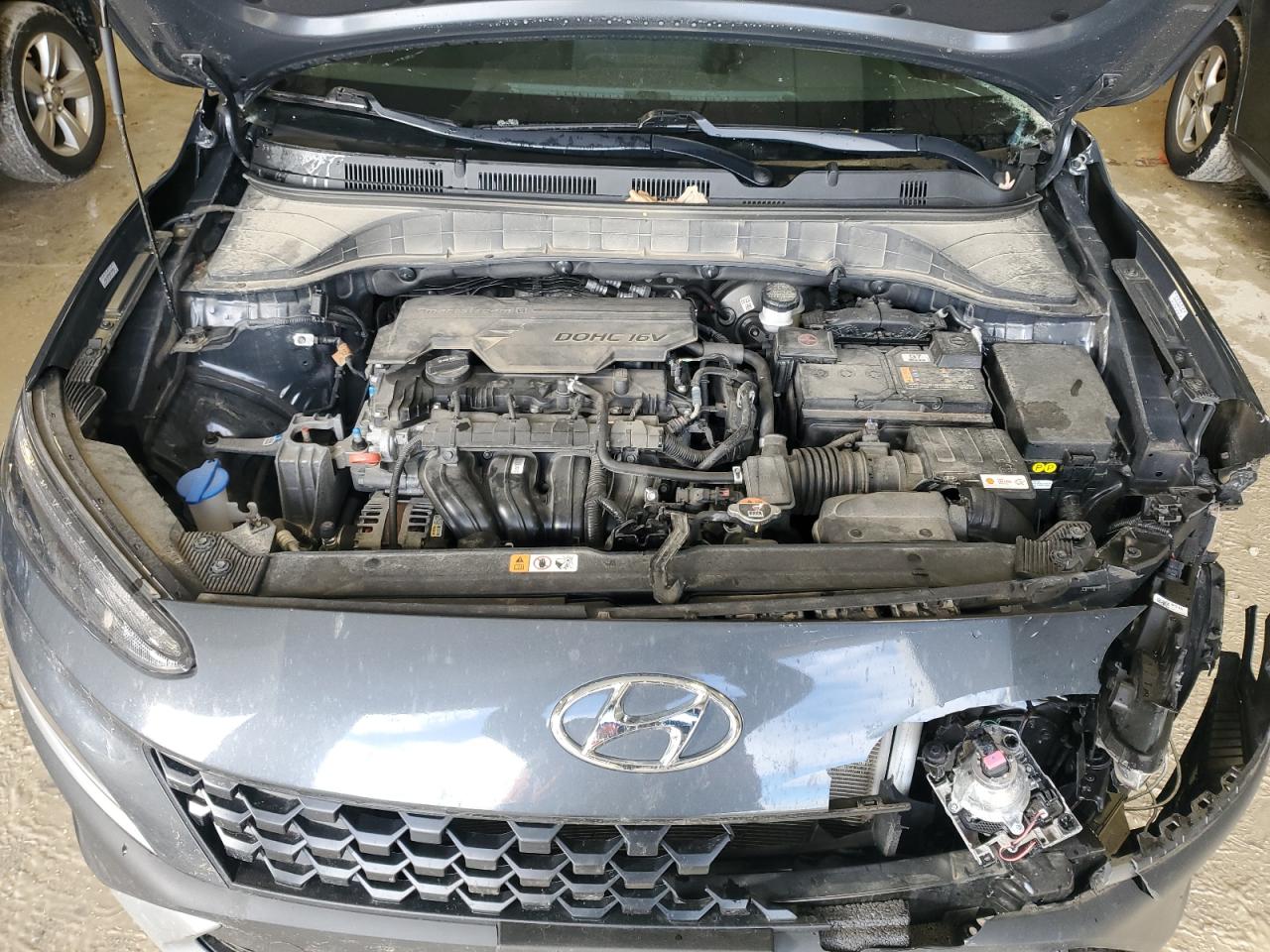 2022 HYUNDAI KONA SEL VIN:KM8K6CAB0NU857407