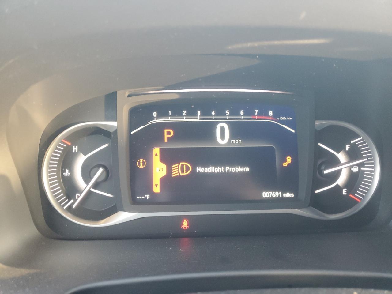 2023 HONDA PASSPORT EXL VIN:5FNYF8H55PB041820