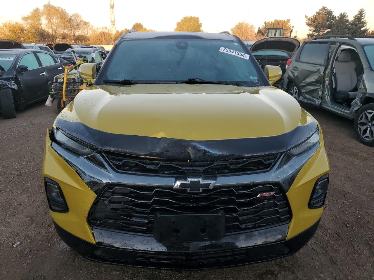 2022 CHEVROLET BLAZER RS VIN:3GNKBKRS5NS124033