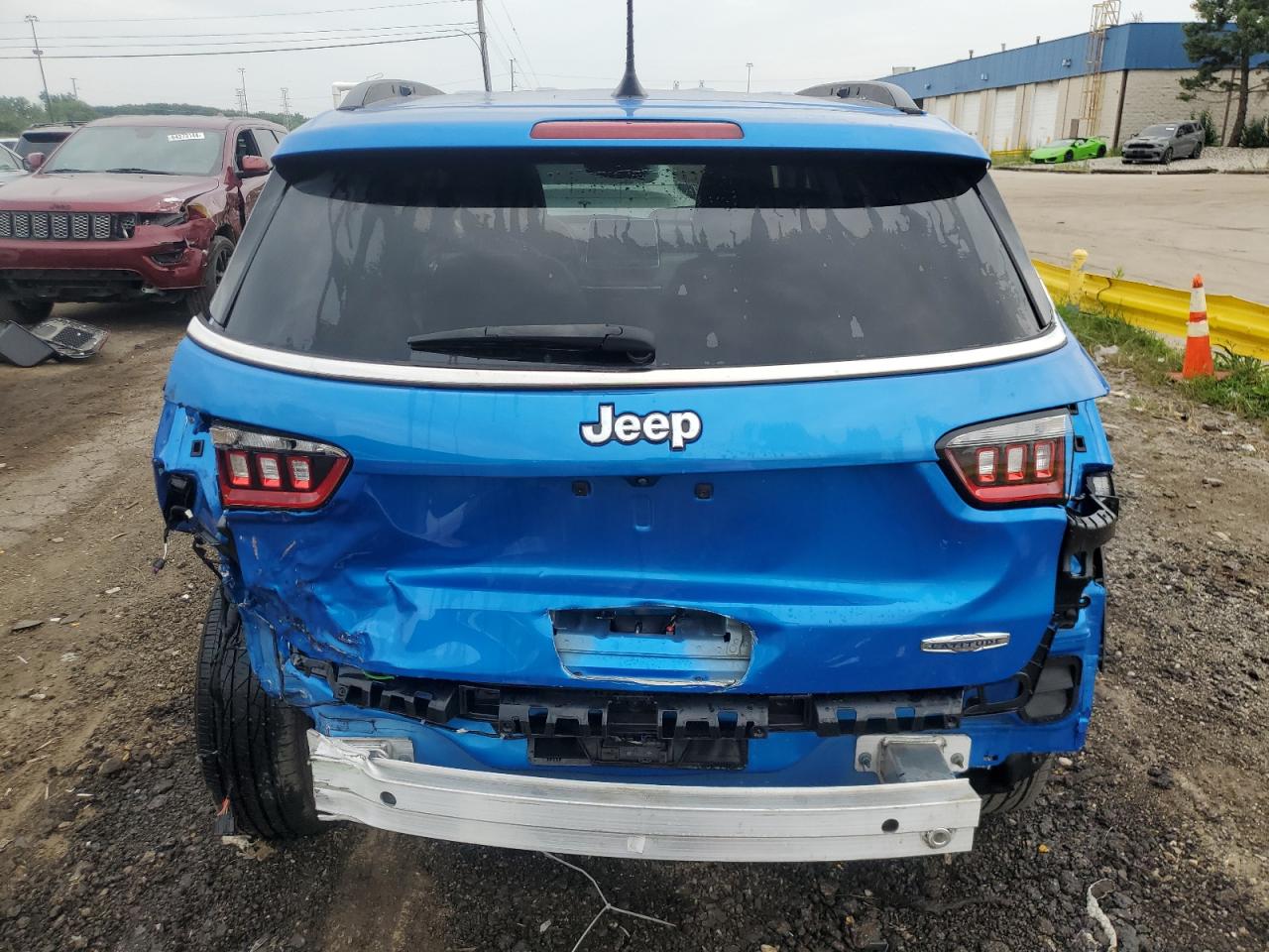 2022 JEEP COMPASS LATITUDE VIN:3C4NJCBB3NT156112