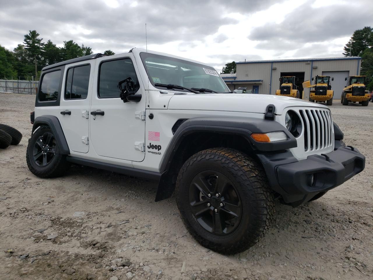 2022 JEEP WRANGLER UNLIMITED SPORT VIN:1C4HJXDN5NW116961