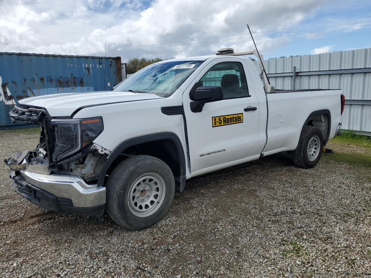 2022 GMC SIERRA C1500 VIN:3GTNHAEK8NG519654