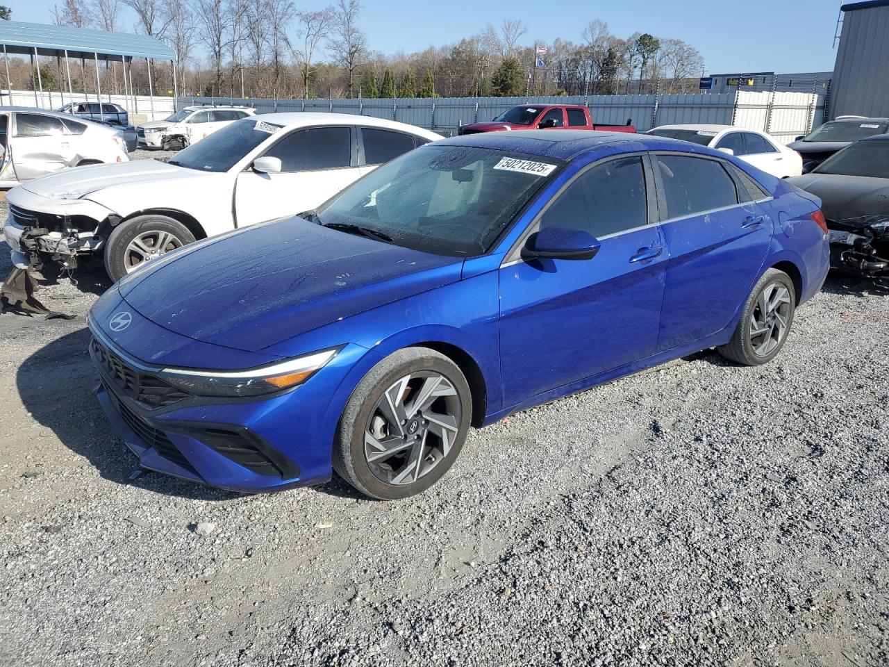 2024 HYUNDAI ELANTRA SEL VIN:KMHLS4DGXRU689763