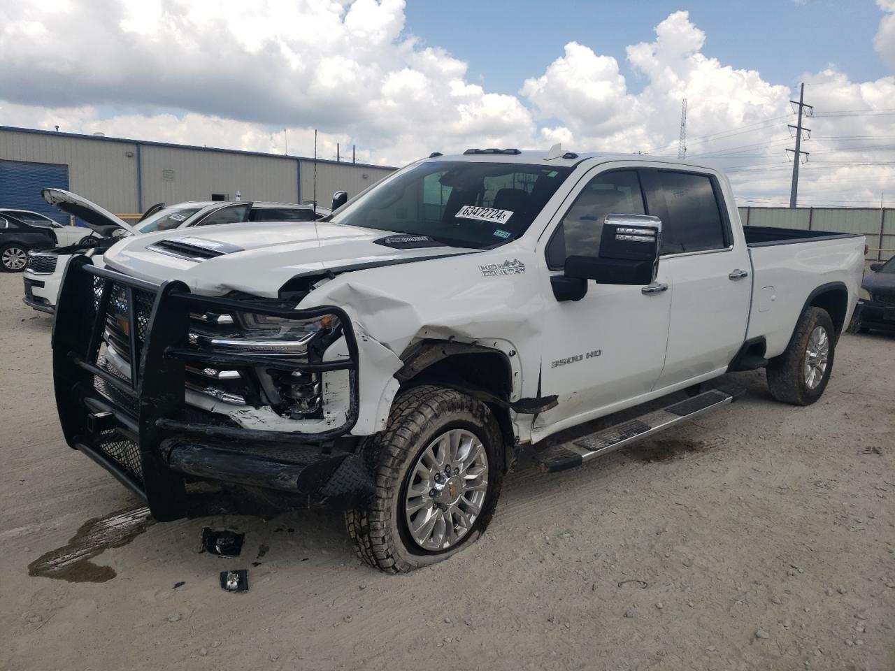 2022 CHEVROLET SILVERADO K3500 HIGH COUNTRY VIN:1GC4YVEY2NF143400