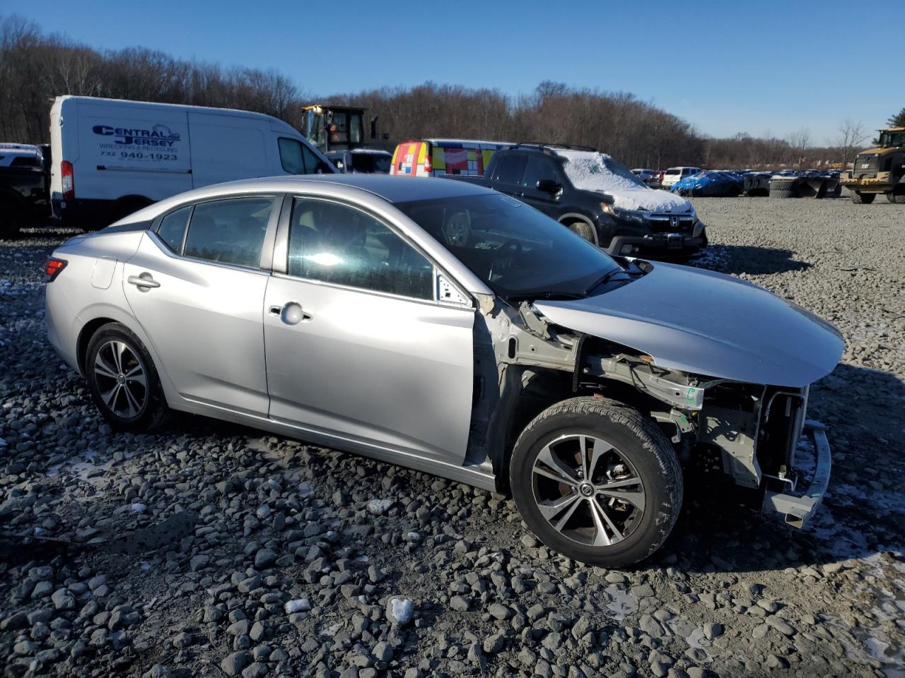 2022 NISSAN SENTRA SV VIN:3N1AB8CV2NY306346