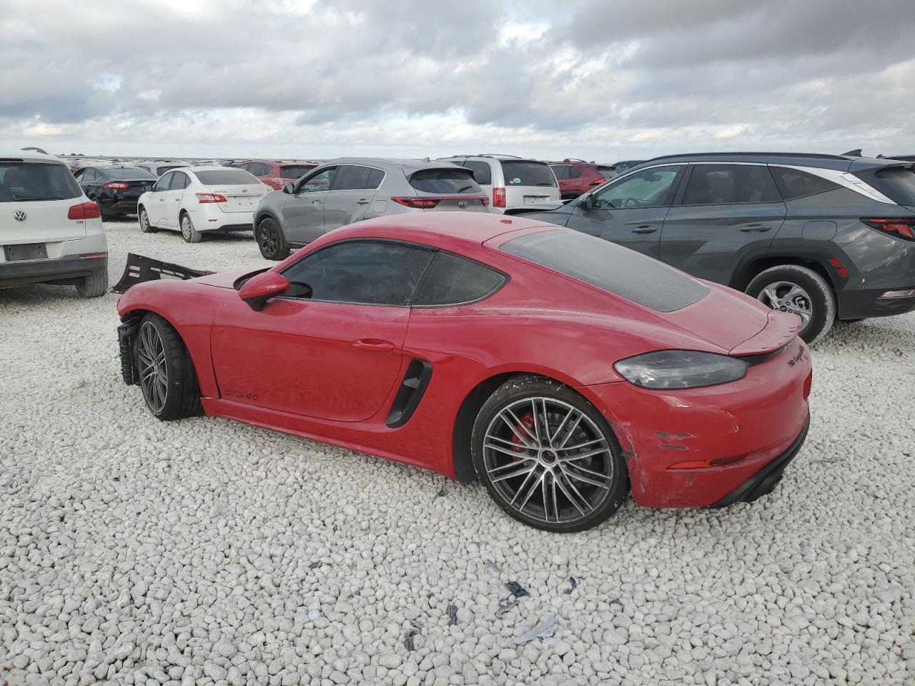 2022 PORSCHE CAYMAN GTS VIN:WP0AD2A89NS268467