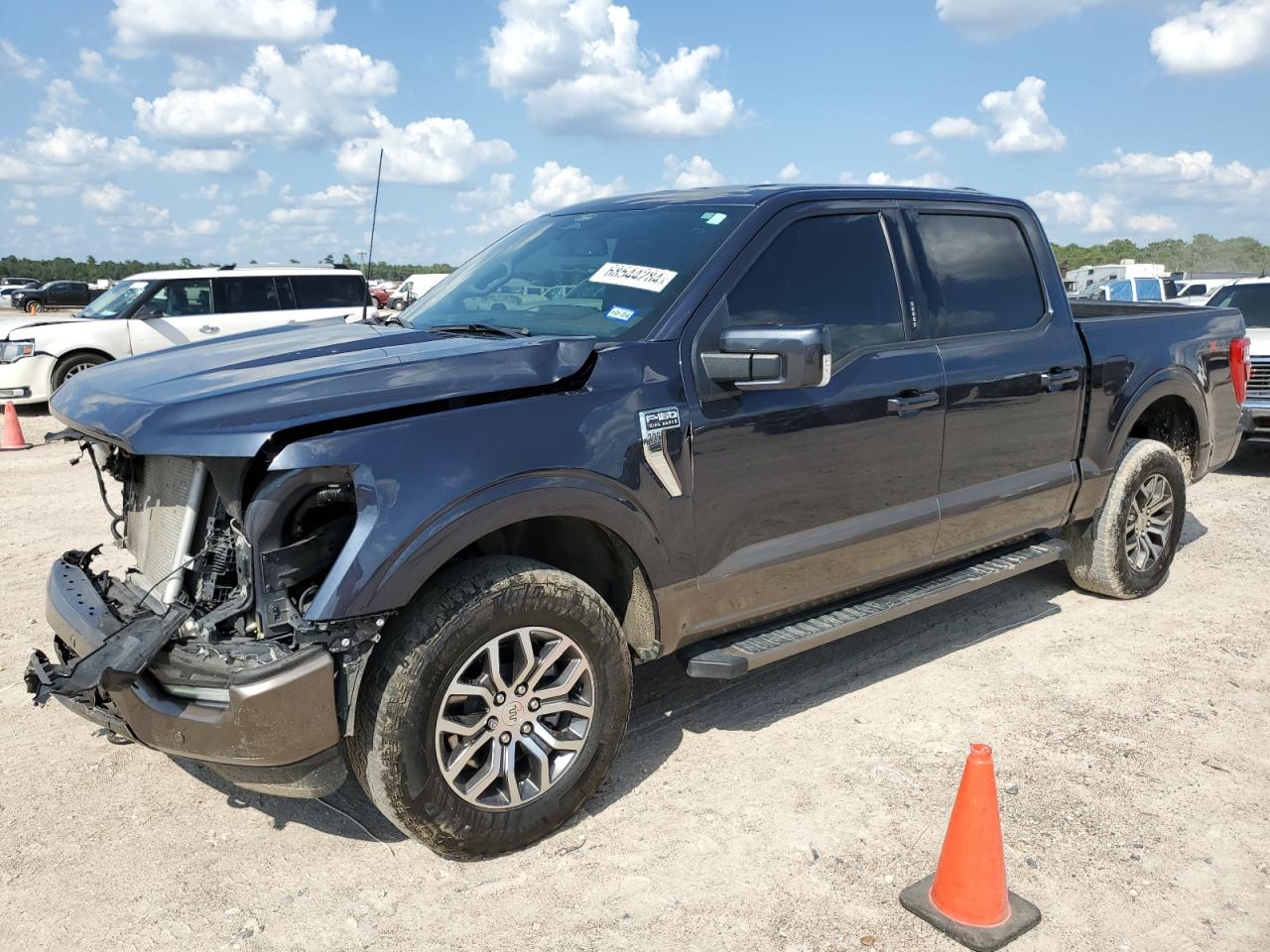 2022 FORD F150 SUPERCREW VIN:1FTFW1E82NFB30461