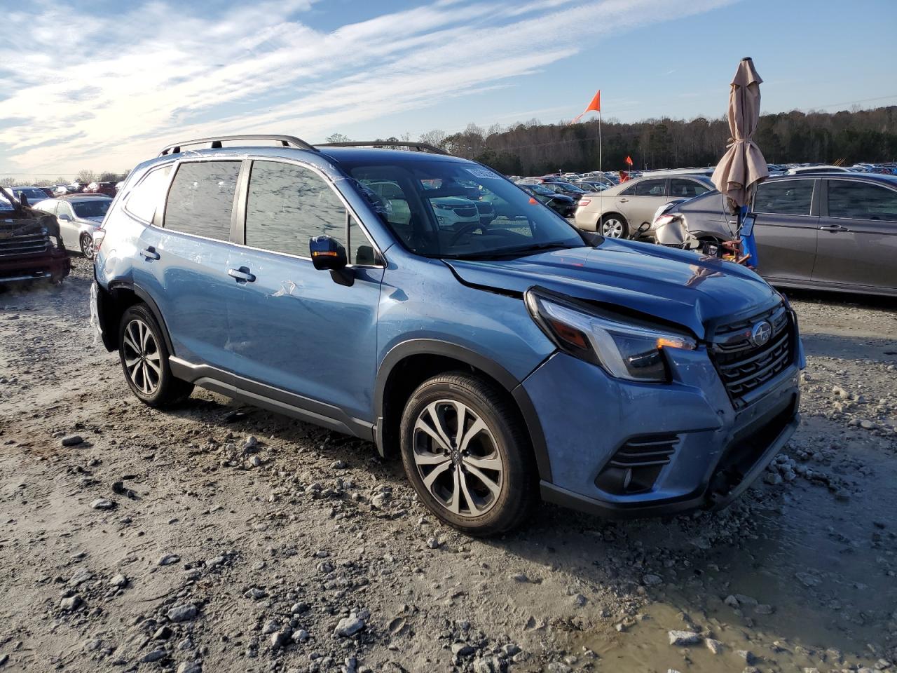 2022 SUBARU FORESTER LIMITED VIN:JF2SKAPC9NH524329