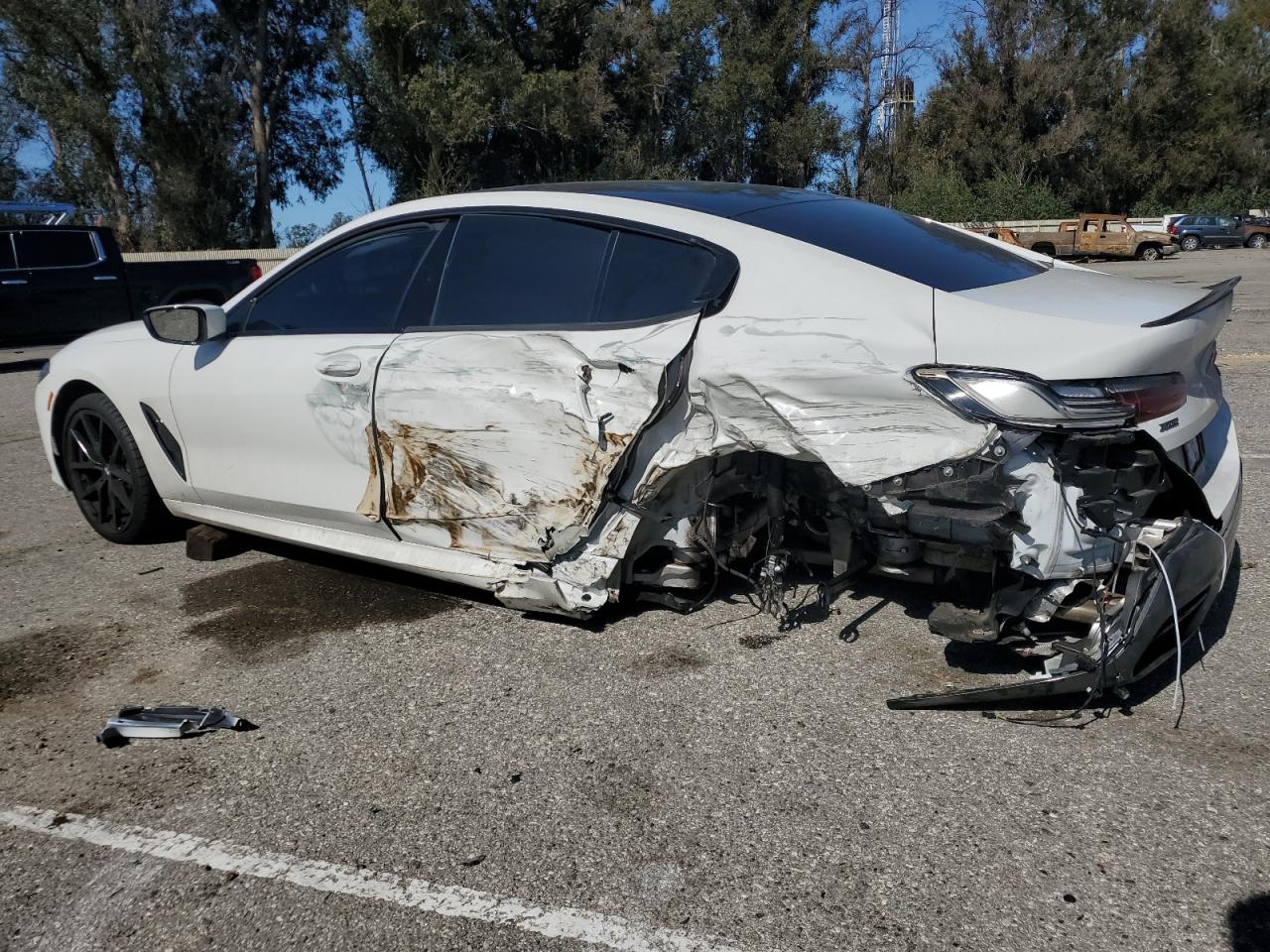 2022 BMW M850XI  VIN:WBAGV8C08NCH67191