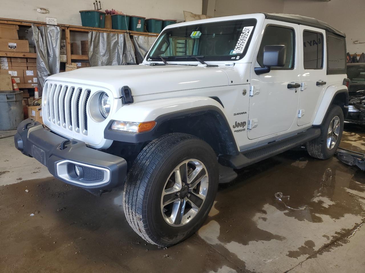 2022 JEEP WRANGLER UNLIMITED SAHARA VIN:WP0AA2A8XNS255297