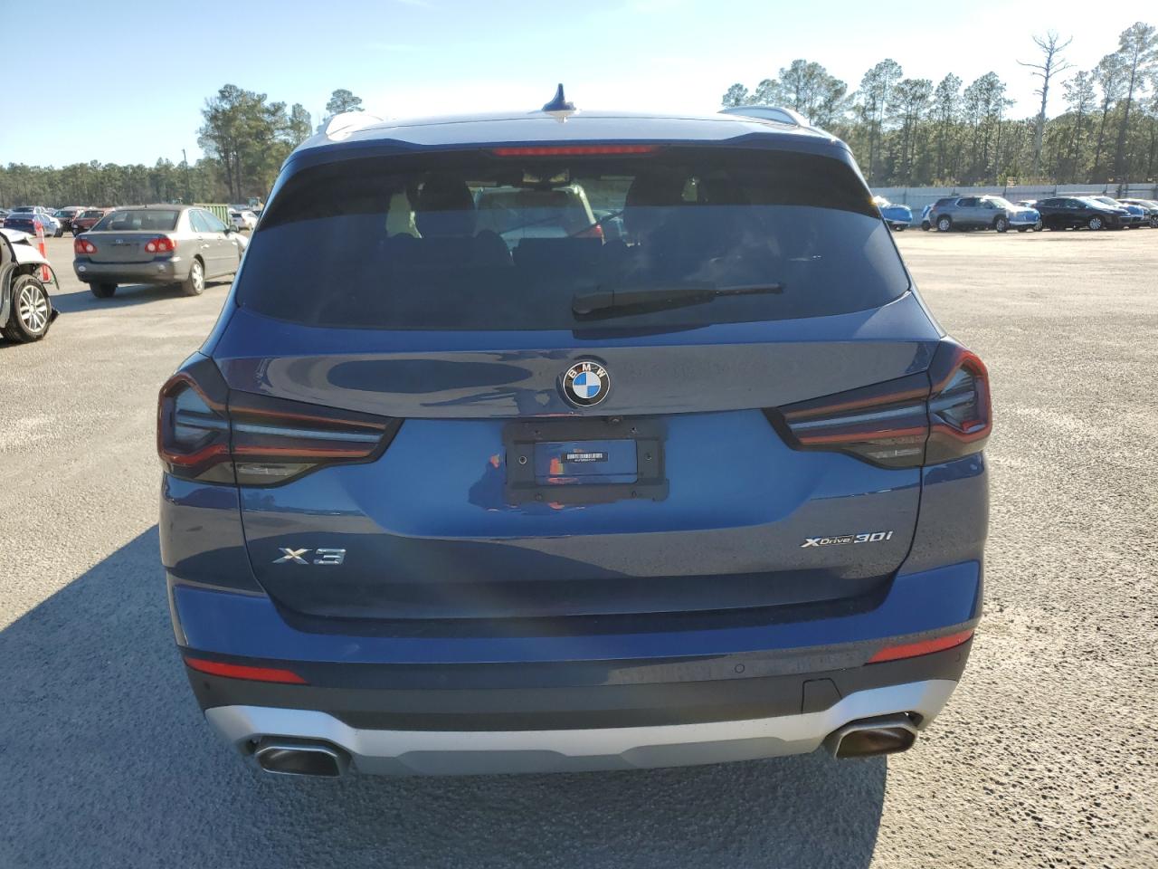 2022 BMW X3 XDRIVE30I VIN:WBX57DP06NN155292