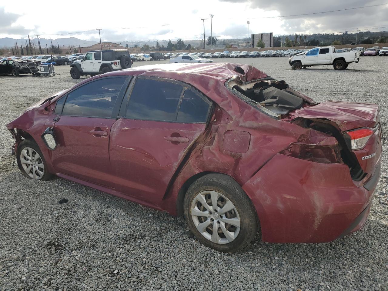 2022 TOYOTA COROLLA LE VIN:JTDEPMAEXNJ206236