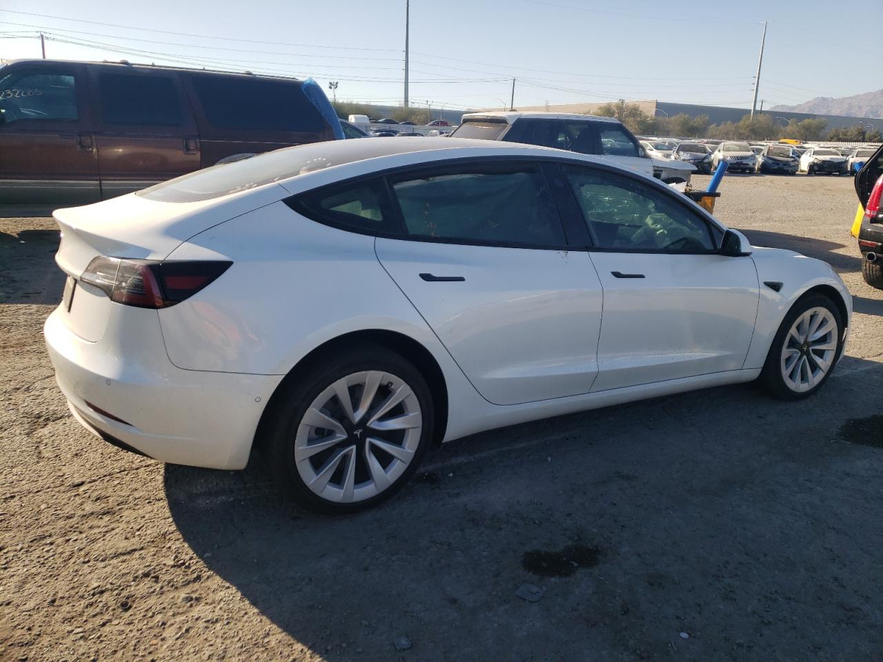 2022 TESLA MODEL 3  VIN:5YJ3E1EA4NF257743