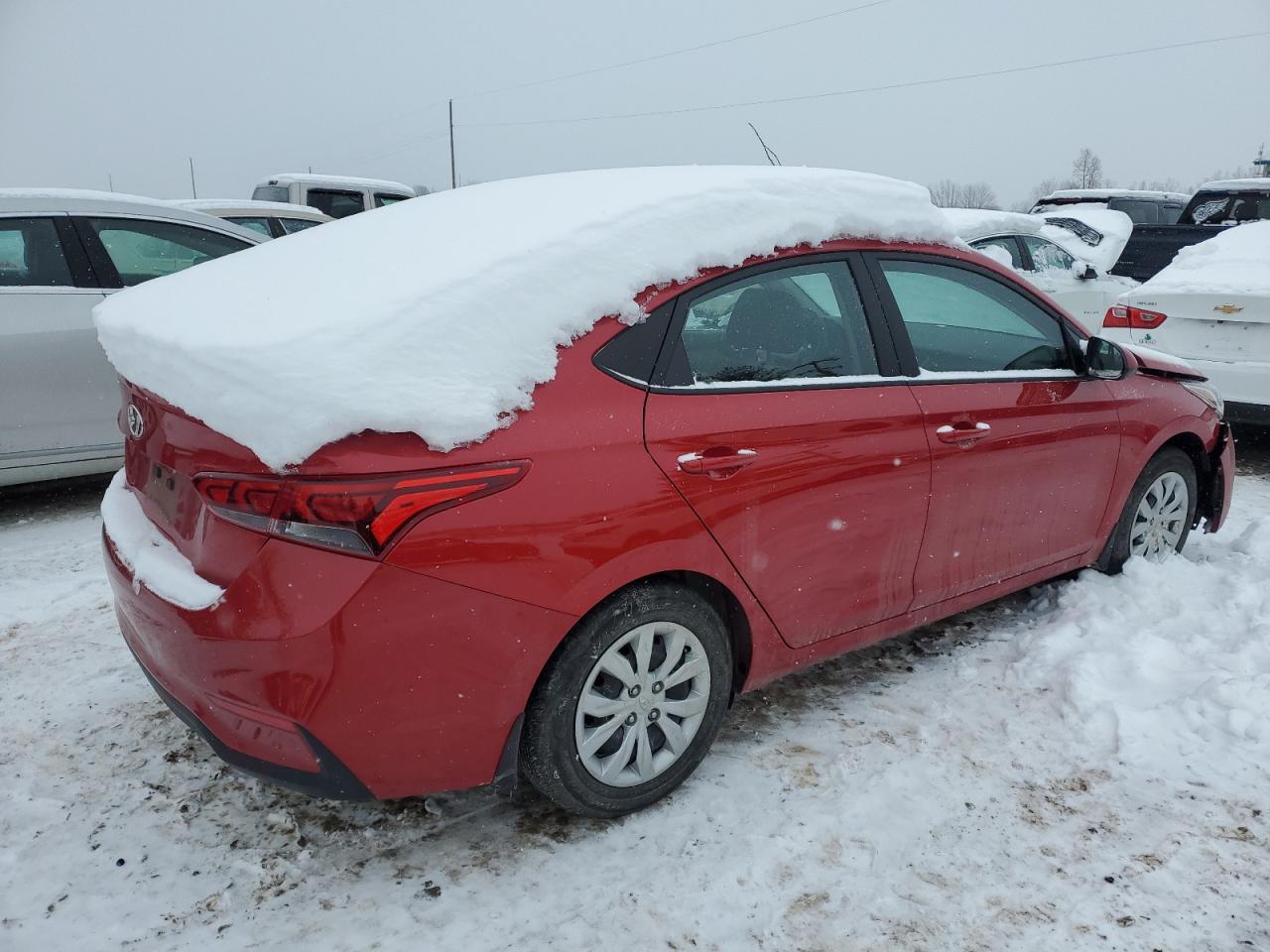 2022 HYUNDAI ACCENT SE VIN:3KPC24A64NE168224