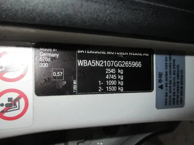 2015 bmw gran turismo efficientdynamics VIN: