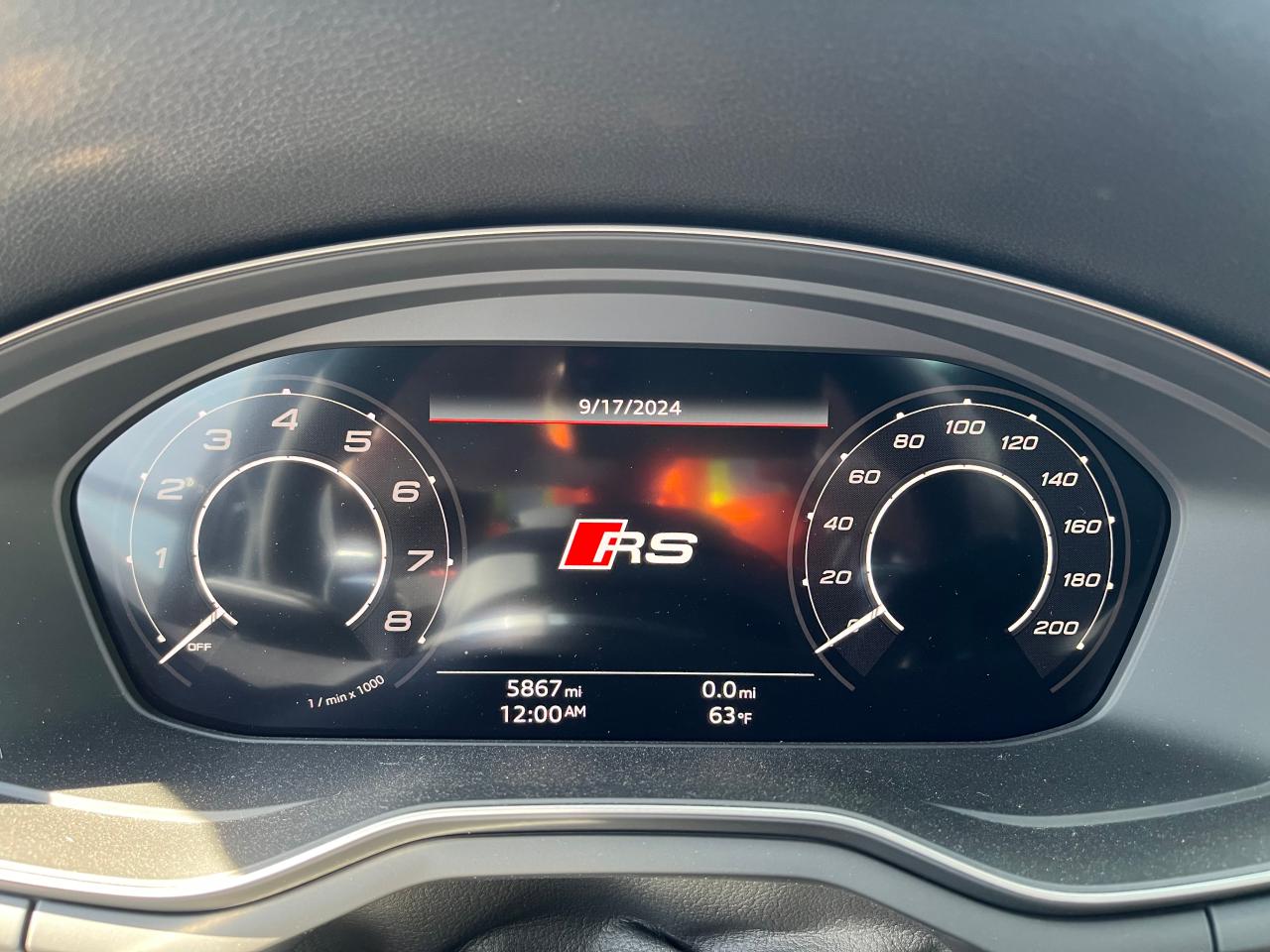 2024 AUDI RS5  VIN:WUAAWCF52RA900903