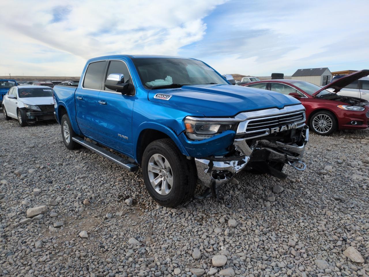2022 RAM 1500 LARAMIE VIN:1C6SRFJM3NN319185