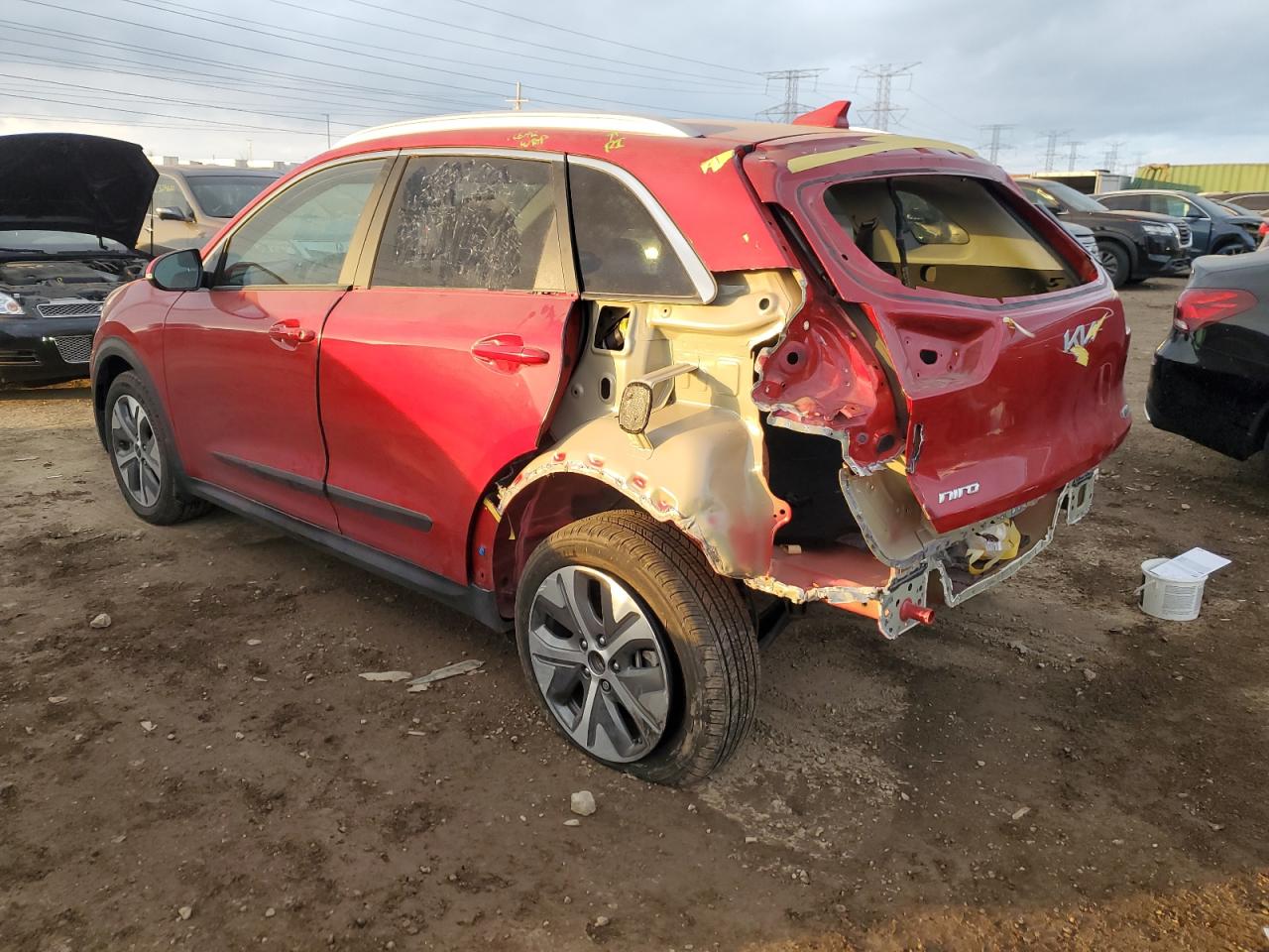2022 KIA NIRO S VIN:KNDCC3LG6N5132172