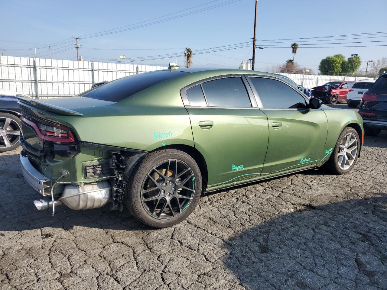 2023 DODGE CHARGER GT VIN:2C3CDXHG6PH643507