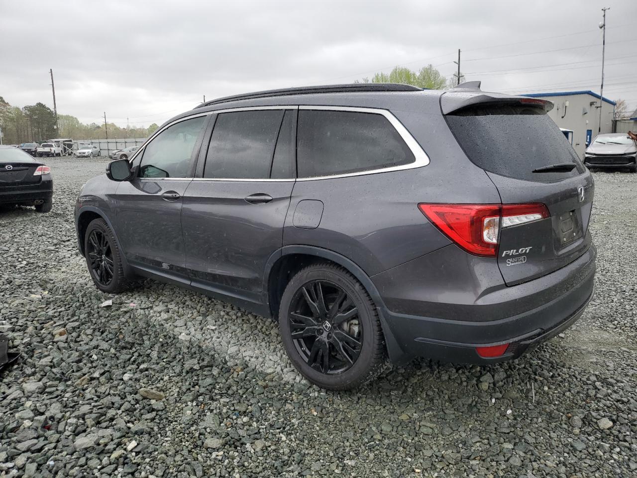 2022 HONDA PILOT SE VIN:5FNYF5H21NB023624
