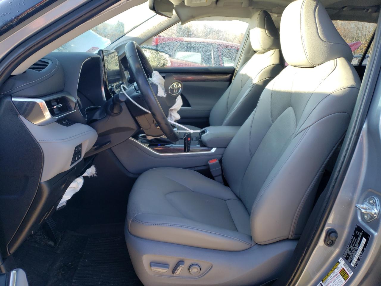 2022 TOYOTA HIGHLANDER HYBRID LIMITED VIN:5TDXBRCH0NS076837