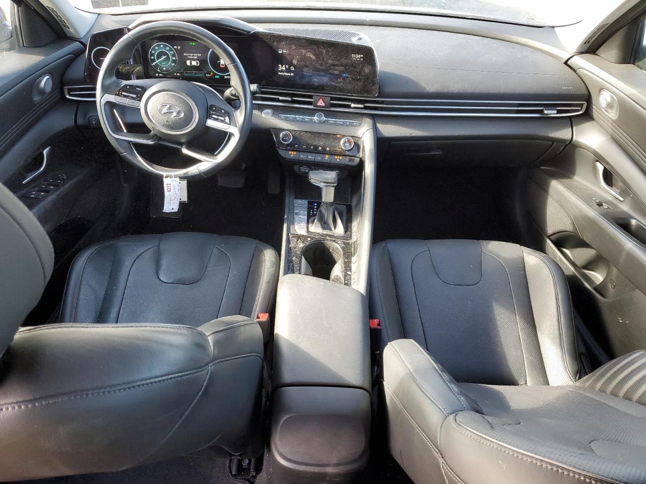 2022 HYUNDAI ELANTRA LIMITED VIN:5NPLP4AG3NH077578