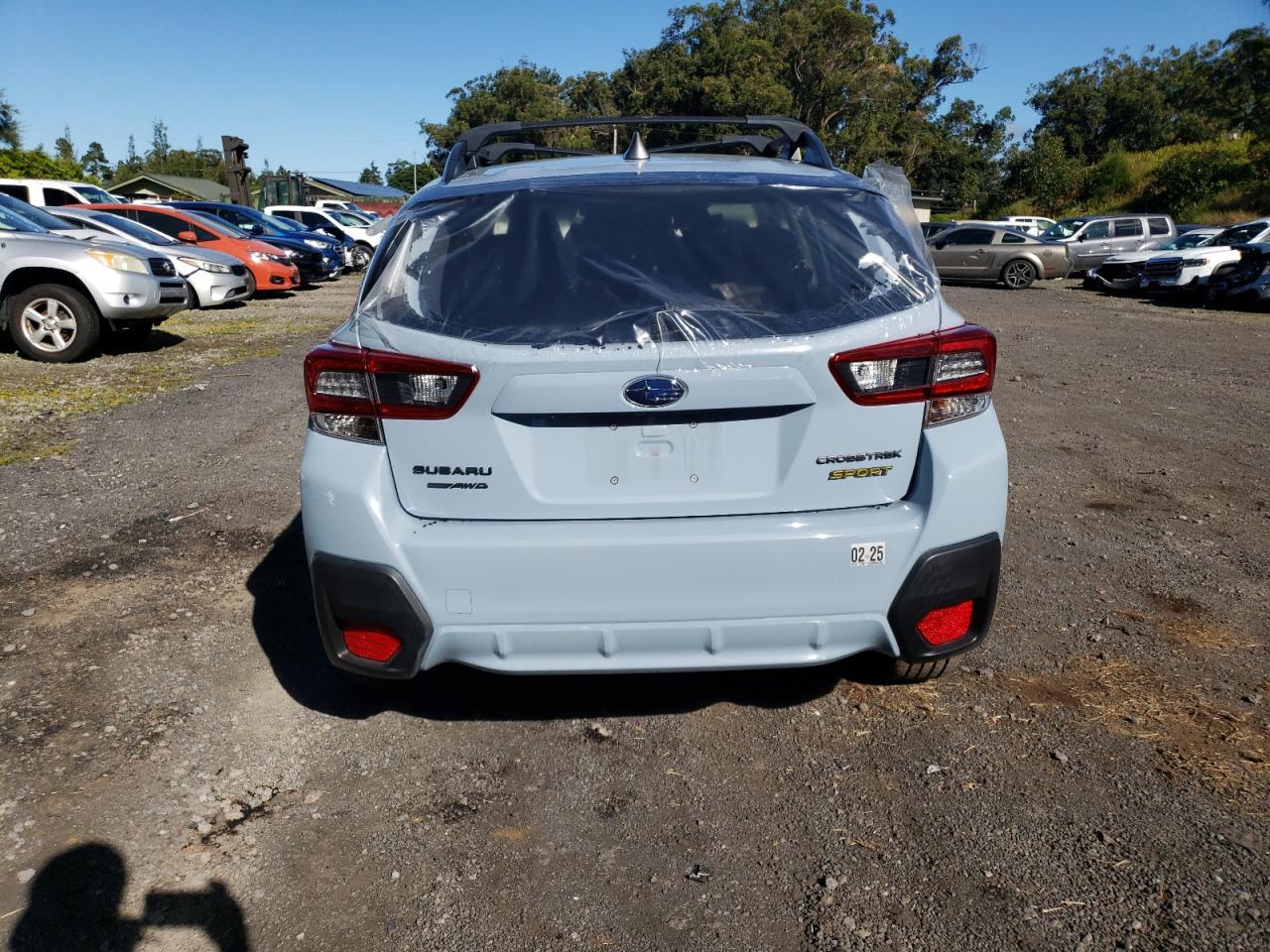 2022 SUBARU CROSSTREK SPORT VIN:JF2GTHRC3NH210698