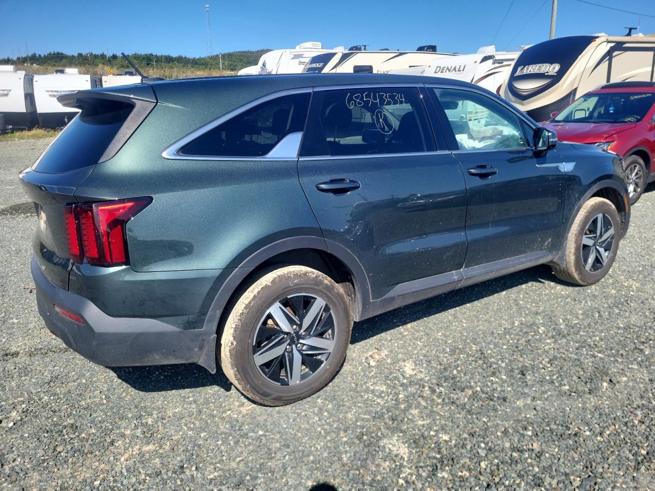 2022 KIA SORENTO LX VIN:5XYRGDLC6NG093785