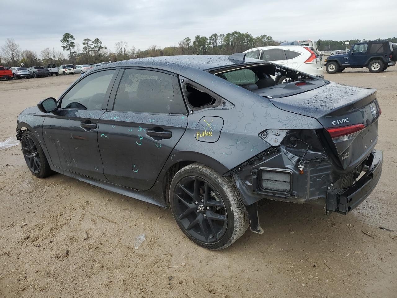 2023 HONDA CIVIC SPORT VIN:2HGFE2F55PH511107