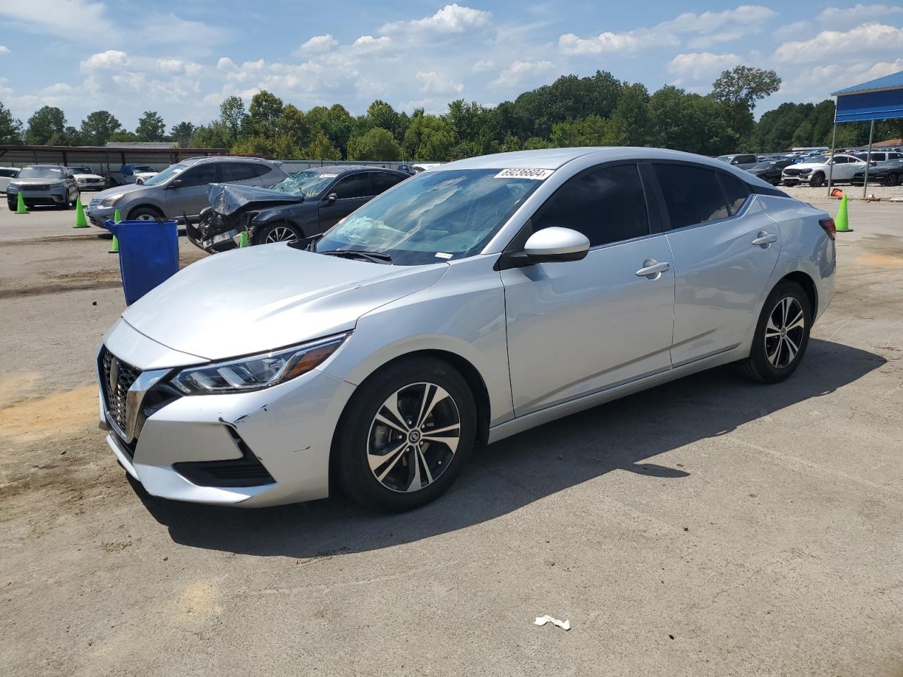 2022 NISSAN SENTRA SV VIN:3N1AB8CV6NY244725