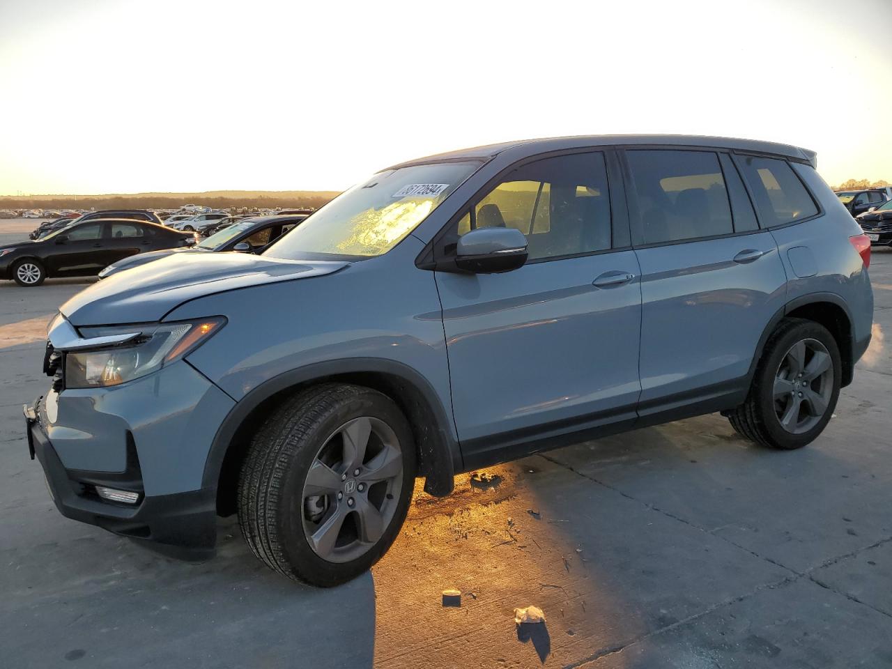2022 HONDA PASSPORT EXL VIN:5FNYF7H5XNB001482