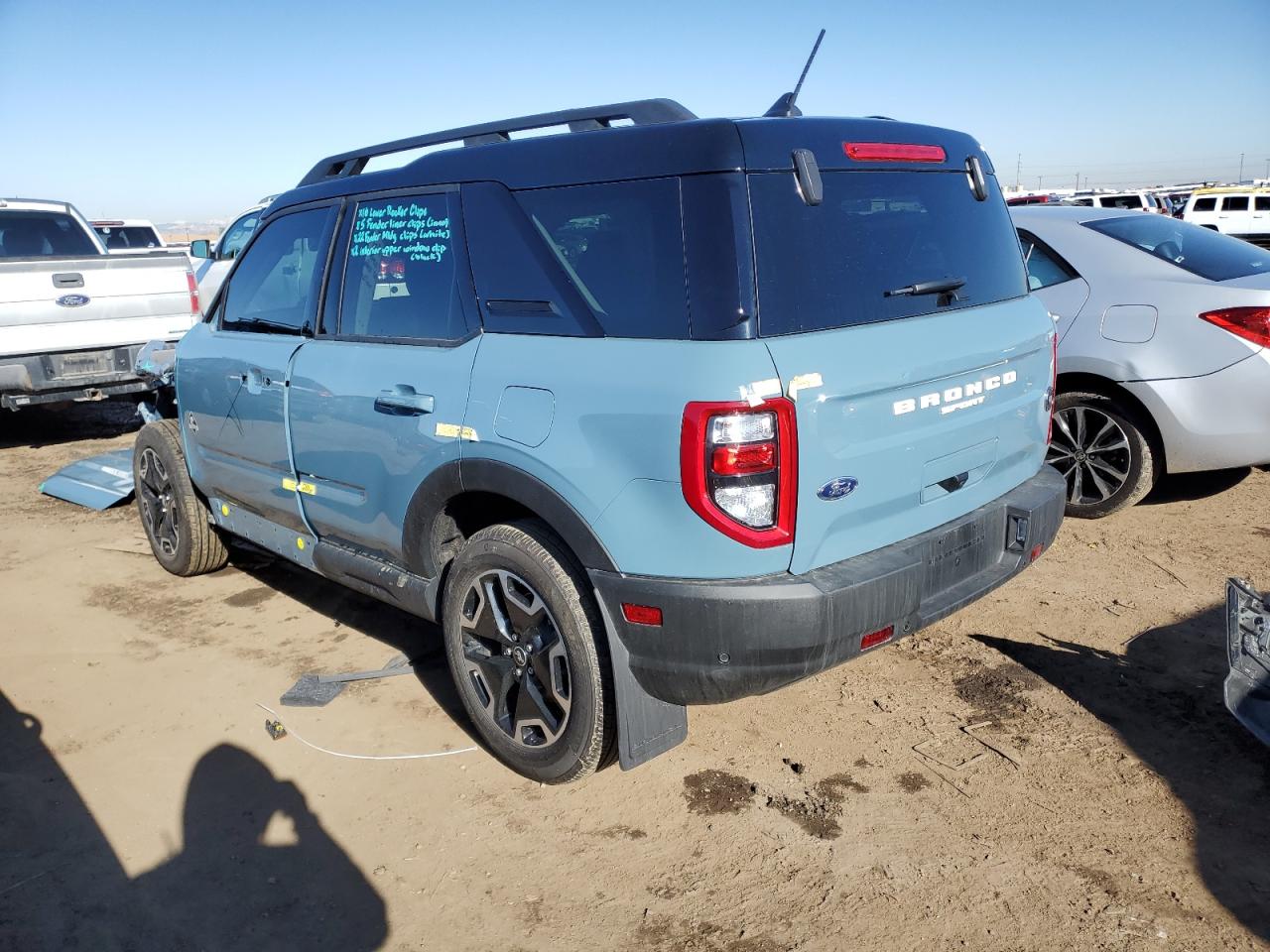 2023 FORD BRONCO SPORT OUTER BANKS VIN:3FMCR9C64PRD85852