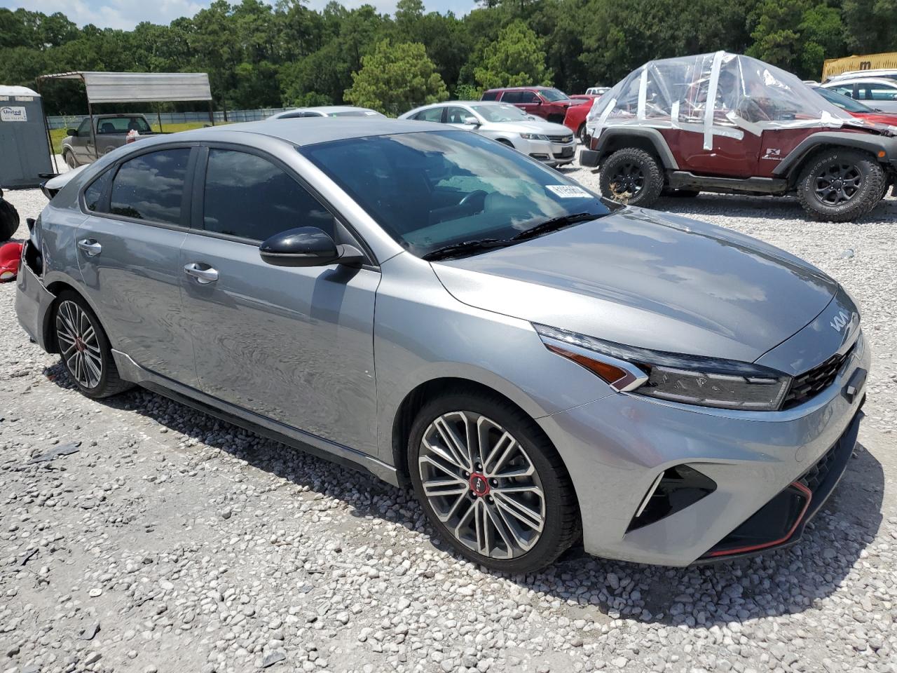 2022 KIA FORTE GT VIN:3KPF44ACXNE424380