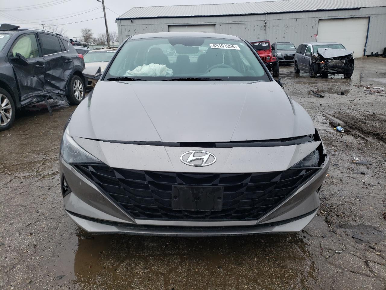 2022 HYUNDAI ELANTRA BLUE VIN:KMHLM4AJ0NU031633