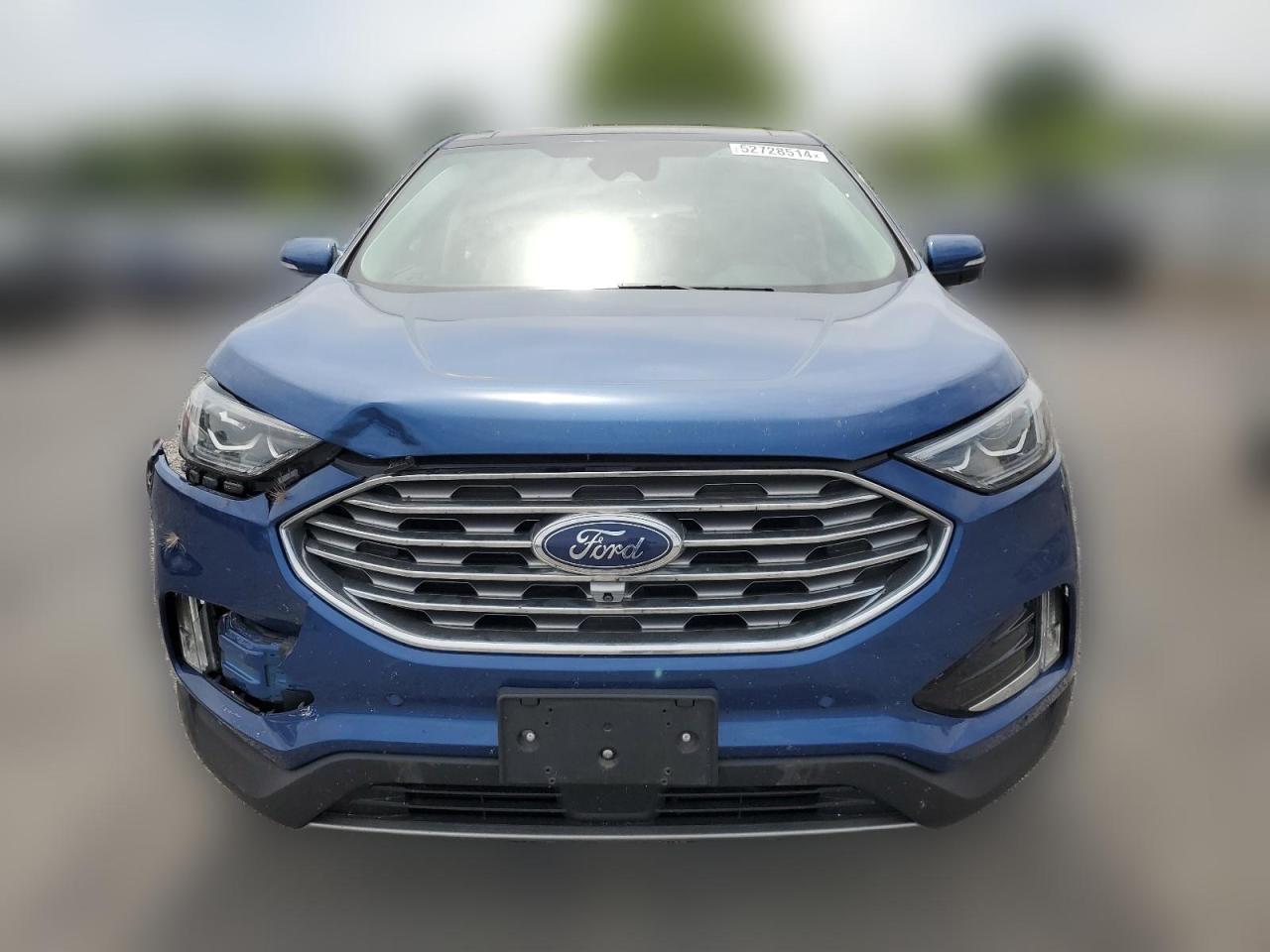 2022 FORD EDGE TITANIUM VIN:2FMPK4K96NBA28415