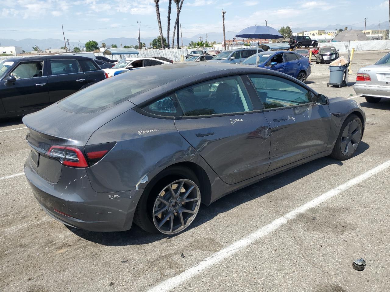 2023 TESLA MODEL 3  VIN:5YJ3E1EA2PF395767