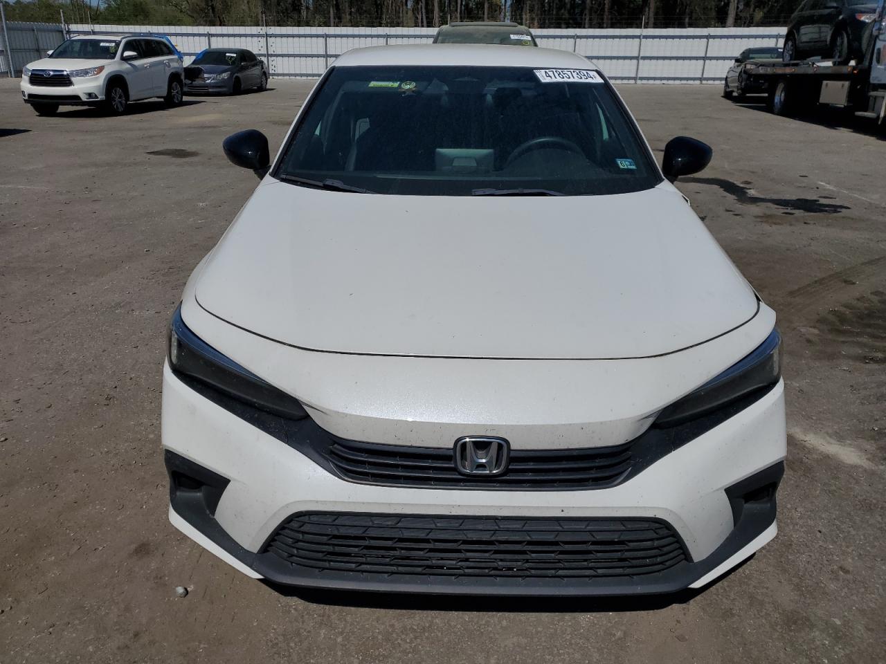 2022 HONDA CIVIC SPORT VIN:2HGFE2F52NH584271