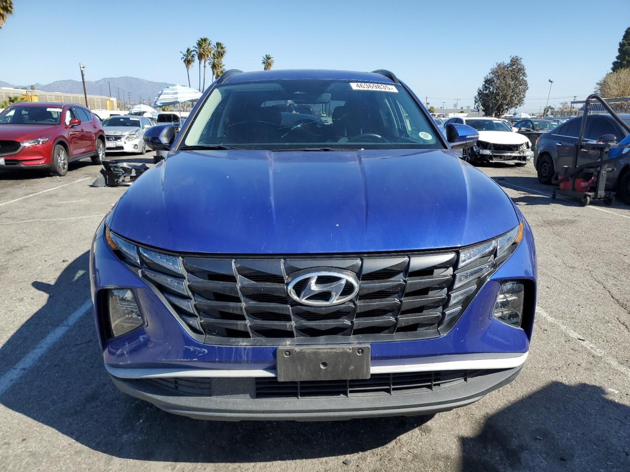 2022 HYUNDAI TUCSON SEL VIN:5NMJFCAE2NH122817
