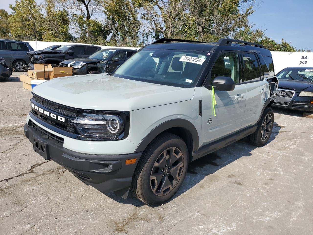 2022 FORD BRONCO SPORT OUTER BANKS VIN:3FMCR9C63NRE27876