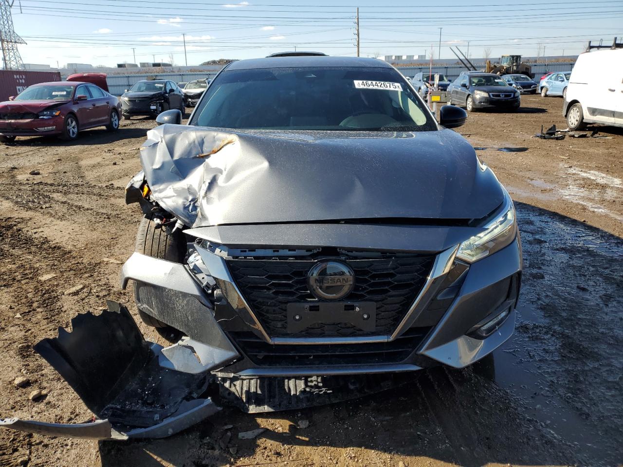 2022 NISSAN SENTRA SR VIN:3N1AB8DV0NY297662