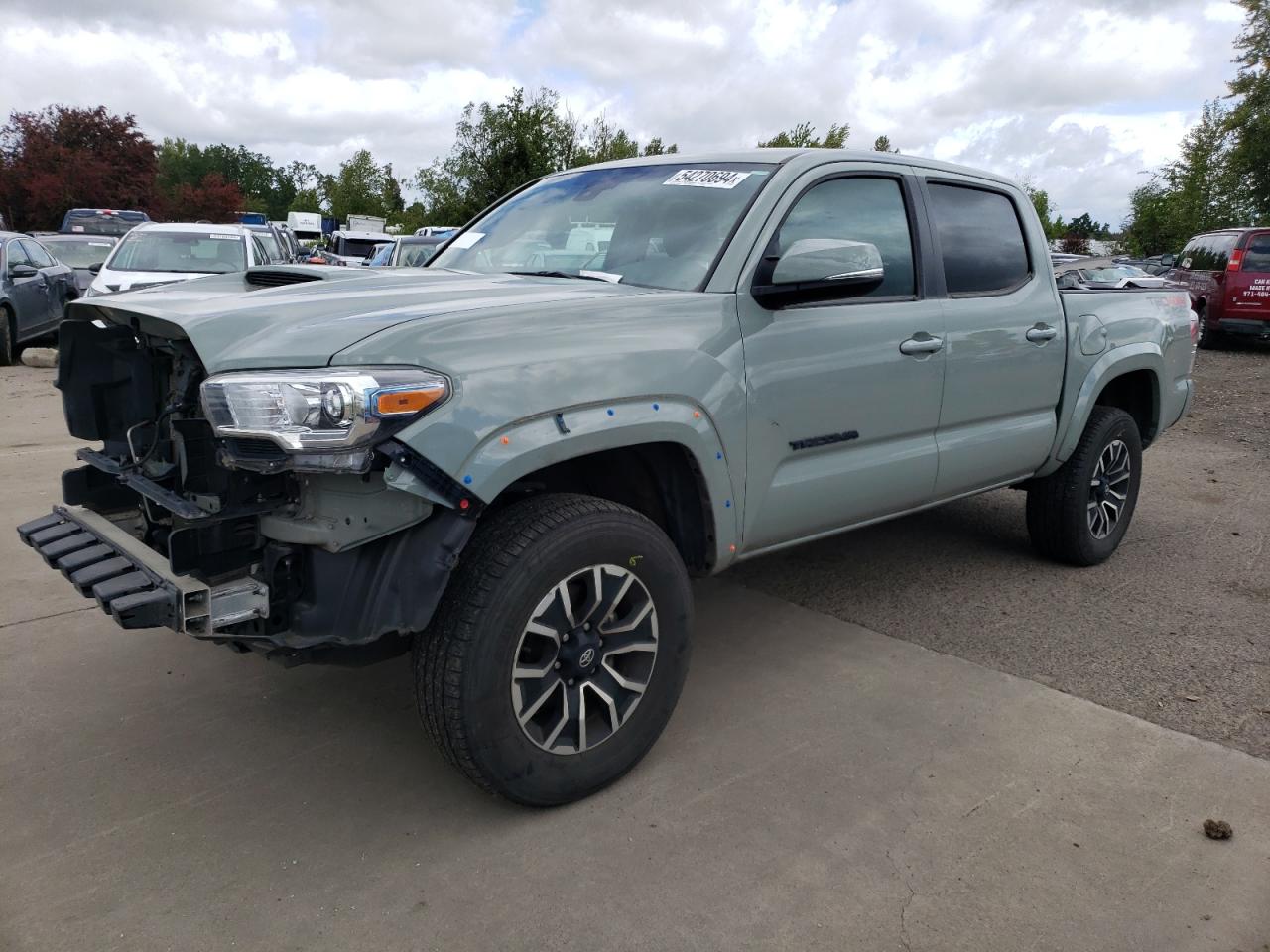 2022 TOYOTA TACOMA DOUBLE CAB VIN:3TMCZ5AN5NM487114