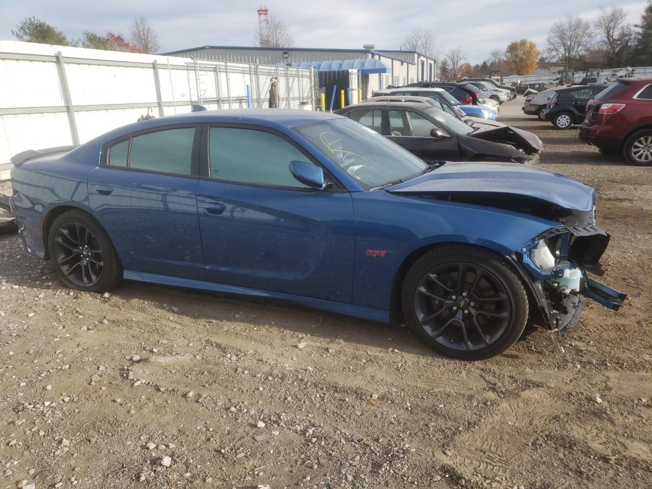 2022 DODGE CHARGER SCAT PACK VIN:2C3CDXGJXNH262382