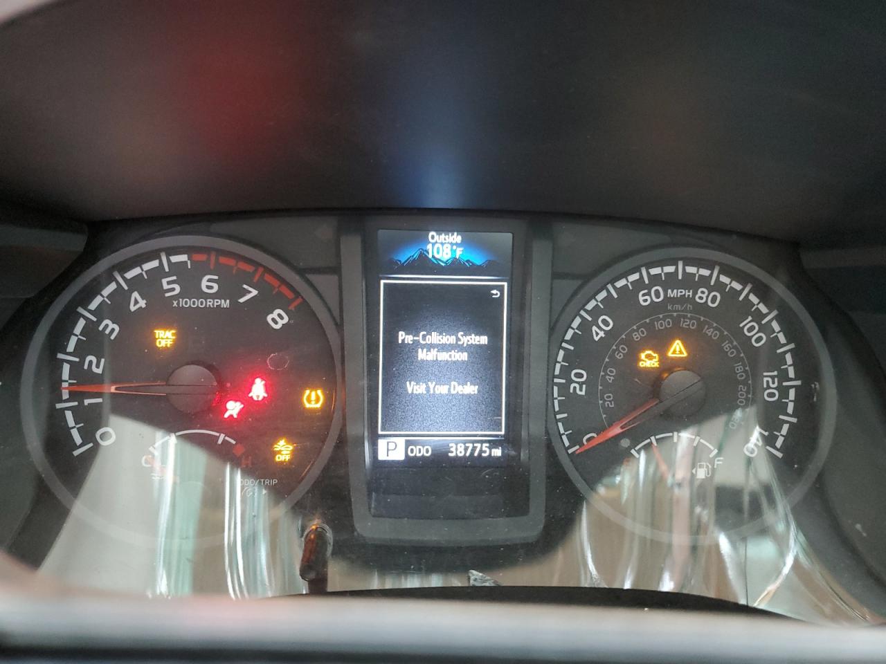 2023 TOYOTA TACOMA ACCESS CAB VIN:3TYSX5EN2PT022275