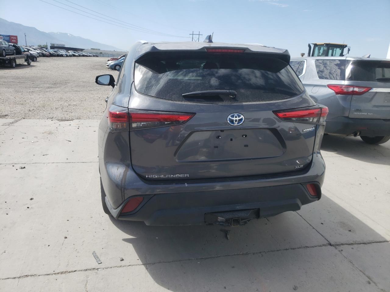 2023 TOYOTA HIGHLANDER HYBRID XLE VIN:5TDKBRCH3PS602021