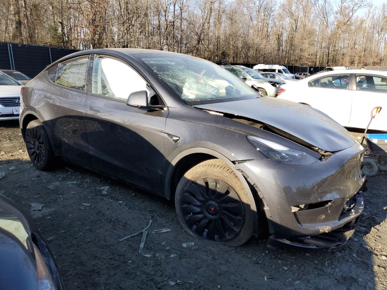2024 TESLA MODEL Y VIN:7SAYGDEE9RA222948
