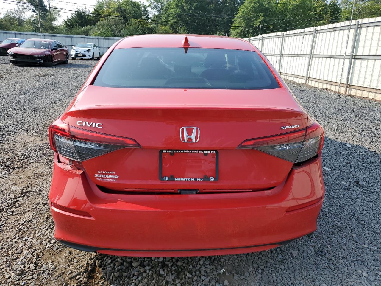 2022 HONDA CIVIC SPORT VIN:2HGFE2F51NH550838