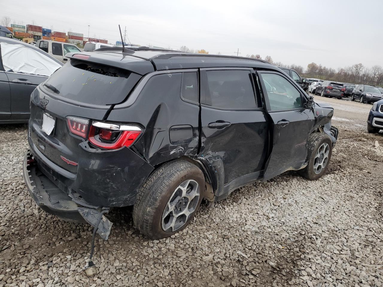 2022 JEEP COMPASS TRAILHAWK VIN:3C4NJDDB1NT103895