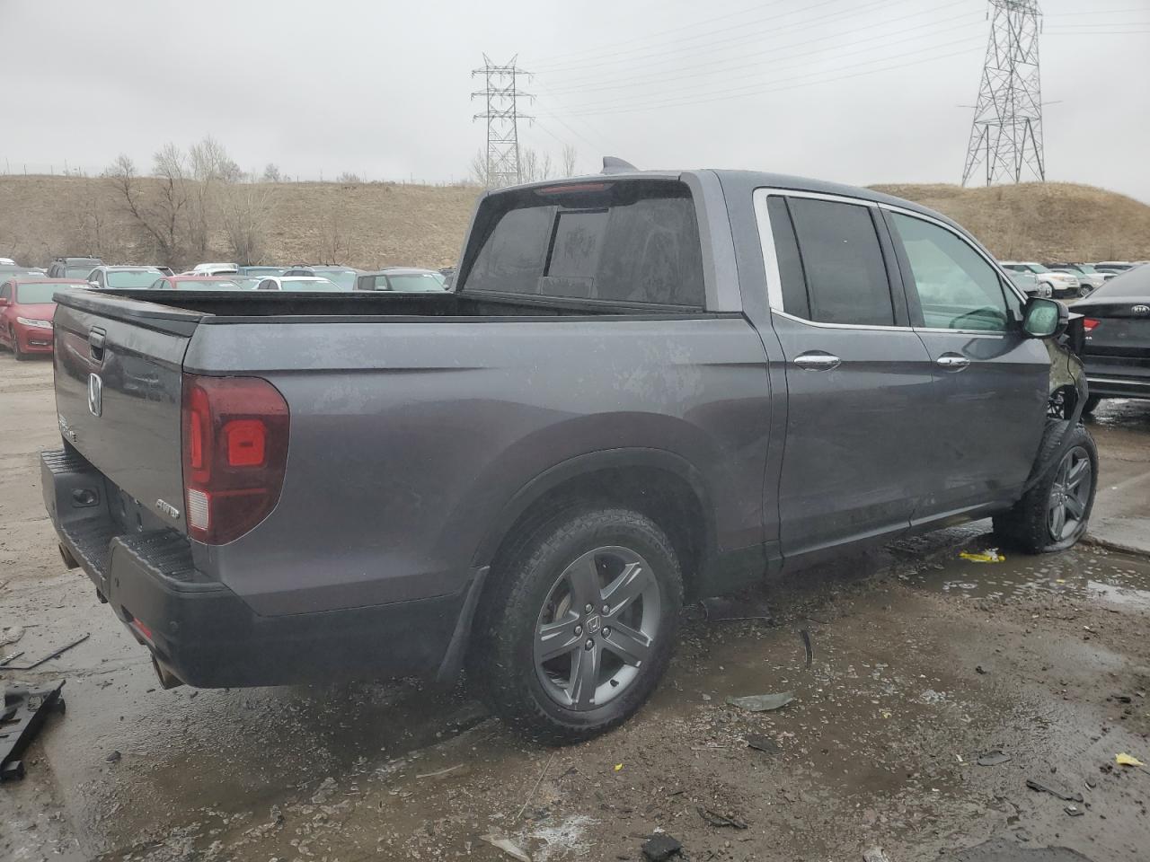 2023 HONDA RIDGELINE RTL-E VIN:5FPYK3F71PB028816